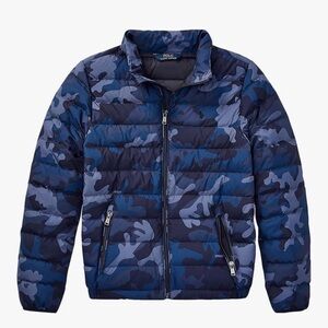 POLO RALPH LAUREN Boys Nylon Puffer Down Jacket Coat